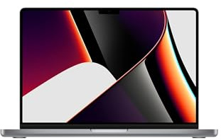 2021 Apple MacBook Pro with Apple M1 Max Chip (14-inch, 32GB RAM, 1TB SSD Storage) (QWERTY English) Space Gray (Renewed)