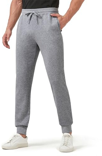 Zylioo Joggers for Men UK Long Leg Mens Trousers Tall Size Tracksuit Bottoms Men Sweatpants Jogging Bottoms for Casual