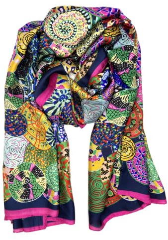 Foulard/stola sartoria A.Caracciolo 100% seta (COLORI)