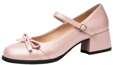 Slingpumps - Zapatos de tacón alto para mujer, elegantes zapatos de tacón grueso, zapatos de tacón grueso para mujer, zapatos de baile cómodos y festivos, zapatos de pie anchos para mujer