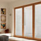 Byour3 - Tende per Interni a Vetro Finestra - SU MISURA ARTIGIANALI - Tenda Tendina PortaFinestra Camera da letto Salone Cameretta Tende per Ufficio B&B Casa (Tessuto Effetto Lino)