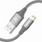 ULTRICS Cable Cargador iPhone 2M Cable Cargador Rapido iPhone, Apple MFi Certificado USB Cable Lightning Trenzado de Nailon Compatible con iPhone 14 Pro Max/13/12/11/XS/X/8/7/6S/SE/iPad/iPod – Gris