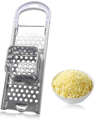 Affettatrice per spätzle, spätzle con slitta in acciaio inox, lavabile in lavastoviglie, raschietto per spätzle e pomelli per tutte le pentole fino a Ø 30 cm
