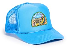 Freya Women's Not All Who Wander Trucker Hat, Azure, One Size