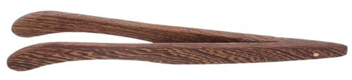 Cabilock Wooden Tea Tongs Clip Set Premium Teacup Serving Tool 100% Natural Teak Wood for Kung Fu Tea Ceremony and Kitchen Use