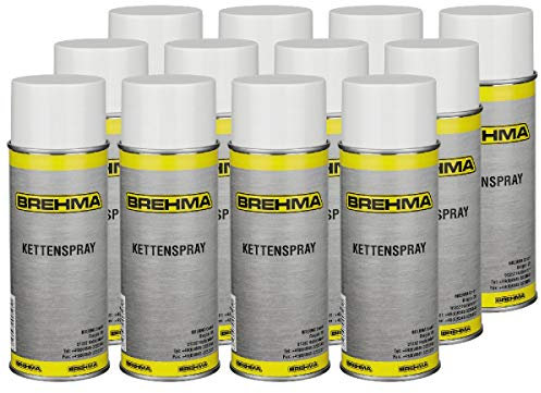 12x Kettenspray Kettenfett 400 ml für O-Ring-Ketten geeignet transparent …