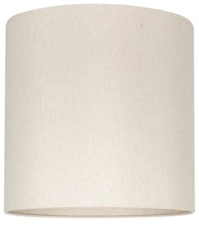 Uniqq Abat-jour velours/tissu beige transparent Ø 40 cm - 40 cm de haut