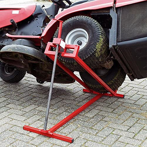 Leveur MANUEL tracteur tondeuse tracteur tracteur tondeuse quad coupe 400 kg rouge manuel