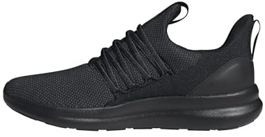 adidas Men's Lite Racer Adapt 7.0 Running Shoes, Black/Grey/Grey, 8