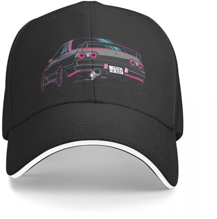 AIETPOIJ Basecap Drifter R32 GTR Baseball Cap Hut Strand Mas Hut Hut Luxus Caps Für Frauen Männer Geschenk
