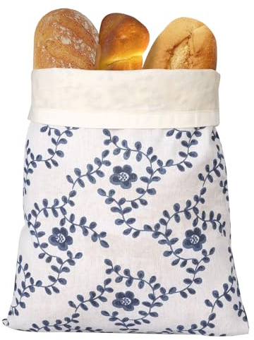 Sac à pain en cire d'abeille, réutilisable, sac à pain portable avec doublure intérieure en cire d'abeille, accessoires de cuisson, film alimentaire pour la maison et le camping (1 pièce)