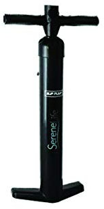 SereneLife SUP Pumpe, Handpumpe für Stand Up Paddling Board – Air Pump SUP Boards – Hand Pumpe für Aufblasbare Standup Paddle Board sowie Surfbrett als Stand Up Paddle Zubehör mit Druckmessgerät