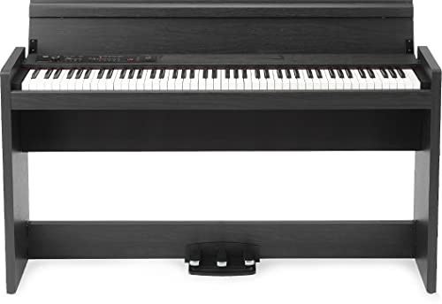 Korg LP-380U - Digital Piano with Stand - Rosewood Grain Black Finish