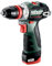 Metabo PowerMaxx BS BL Q Akku-Bohrschrauber 12V (Schrauber mit 2x Akku und Ladegerät in Kunststoffkoffer) # 601749500