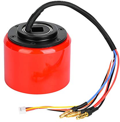 Dilwe 70mm 150W 24V/36V Brushless Hub Motor Wheel, Red, for Longboard Mini Scooter DIY Electric