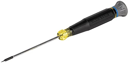 Destornillador de precisión ranurado de 3/32 pulgadas, vástago de 3 pulgadas