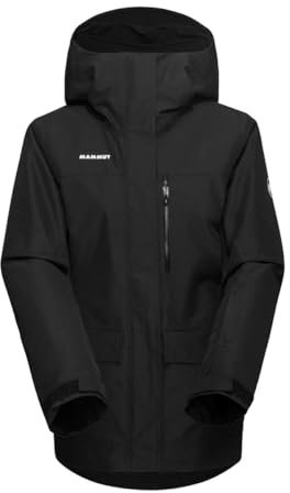 Mammut Damen Fall Line Thermo Hooded Women Hardshell Insulated Jackets, Schwarz, XL EU