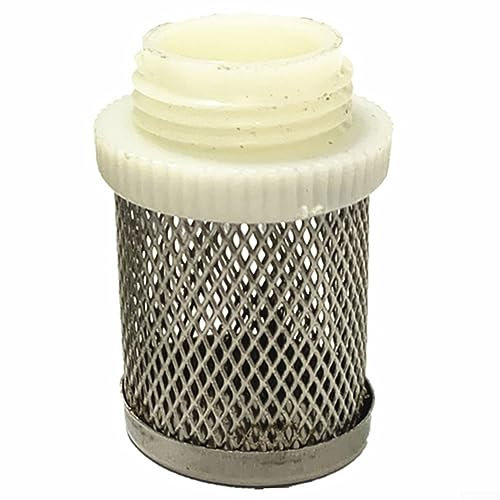 XINCXIN Garden Hose Filter,1/2inch Garden Hose Strainer Irrigation Filter, Stainless Steel Filter for Rain Barrel, Pump Suction Strainer with Hose Filter(3/4inch)