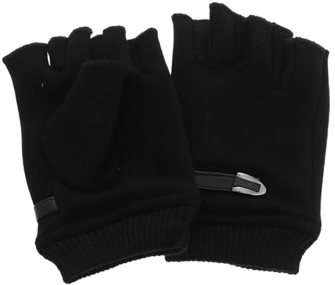 Happyyami Warme Fingerlose Winterhandschuhe Für Radfahren Und Laufen Mit Touchscreen-funktionalität Atmungsaktiv Und Für Männer Und Frauen Im Herbst Und Winter