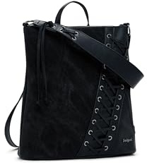 Desigual mochila de ocio Pretoria Patch Tango Mini Backpack Black negro