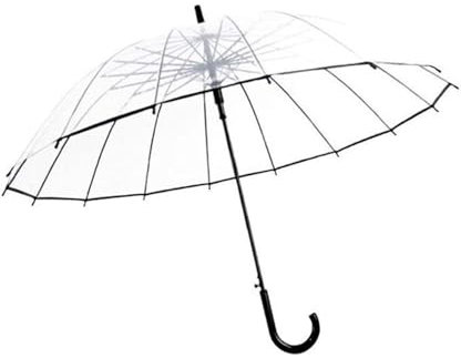 OXOAMP Folding Umbrellas Umbrellas Semi-Automatic Transparent Umbrellas For Protect Against Wind And Rain Long-Handle Umbrella Lightweight