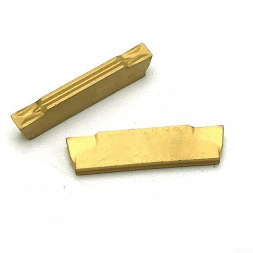 MGMN200 Inserts Set 10PCS for Lathe Cutter Tools, for Finishing Steel and Metal Applications