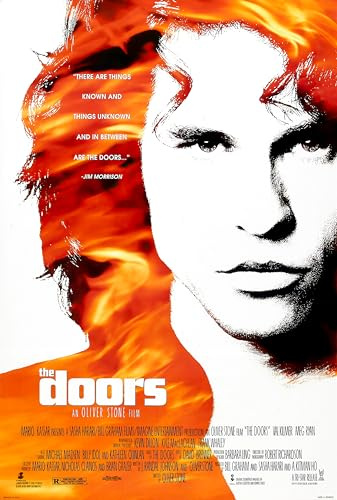 The Doors Movie Poster, Oliver Stone Film, Jim Morrison Quote, Wall Art Print A4