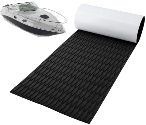 Surf Traction Pad Non-Slip Waterproof – Self-Adhesive Stair Mat 60x19cm Pad | 60x19cm Paddle Board Traction Pad for Wakeboard Water-Ski | Fishing Bass Tuna Offshore Inshore Coastal Sea Surf Traction Pad