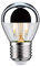 Paulmann 28664 LED Lampe Filament Tropfen 2,6W Leuchtmittel Kopfspiegel Silber 2700K Warmweiß E27