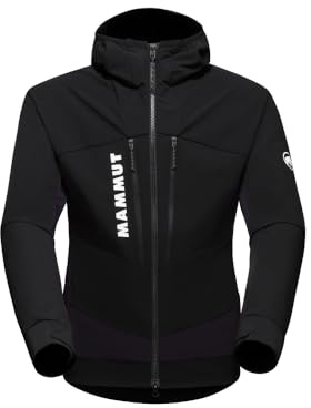 Mammut Aenergy So Hybrid huvjacka för män softshell jackor (1-pack), svart, XL