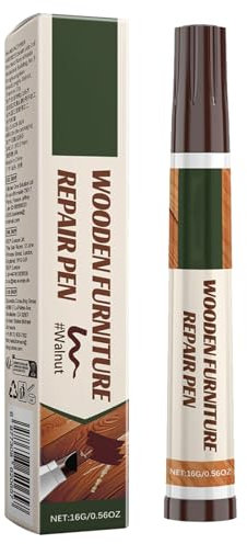 GNAUMORE Rotulador Reparador Madera,Reparador Arañazos Madera,Reparador Arañazos Madera,Reparador de Muebles de Madera,Reparación de Rayas Muebles de Madera,Masilla para Madera,Reparador de Parquet