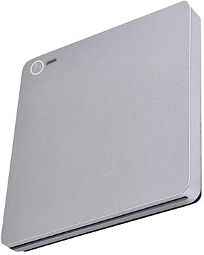 DOITOOL Grabadora De DVD Interfaz Dual USB y Type-c Succión Automática para Uso Doméstico Oficina Color Plateado