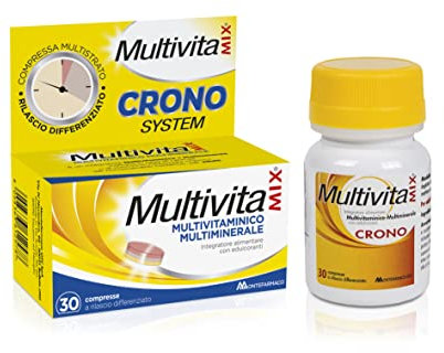 Multivitamix Crono 30 Compresse Senza Zucchero Senza Glutine