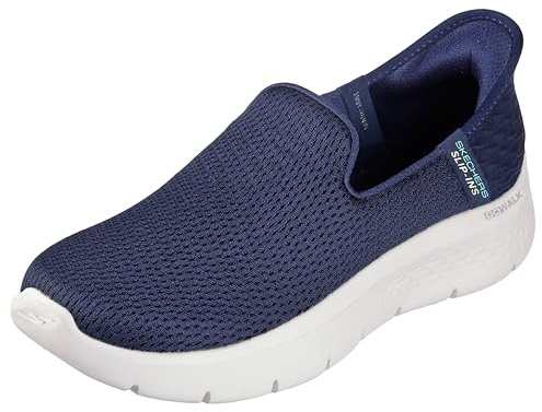 Skechers Go Walk Flex Slip-ins - Relish Navy 10 D - Wide