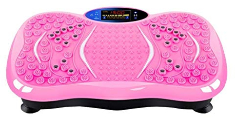 HADWAO Entrenador de placa vibratoria - Máquina vibratoria, entrenador de fitness, ejercicio de cuerpo entero, plataforma oscilante, gimnasio, oficina en casa