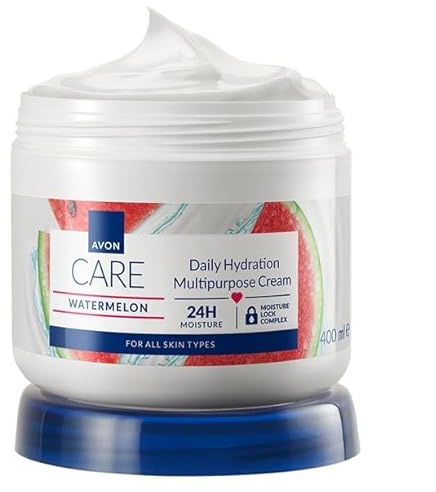 Avon Care Watermelon, Creme für Gesicht, Hande & Körper, 400 ml