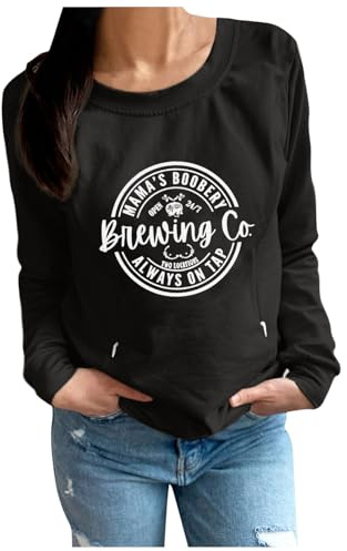 WWricotta Sudadera Informal de Maternidad para Lactancia para Mujer, suéter cómodo con Cremallera para Lactancia, Tops, suéter Boobery de mamá Sudadera Mujer Lobo