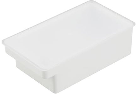 Beurrier pour réfrigérateur – Boîte en plastique transparent avec couvercle, passe au lave-vaisselle, sans BPA. Récipient parfait pour votre garde-manger, comptoir ou réfrigérateur