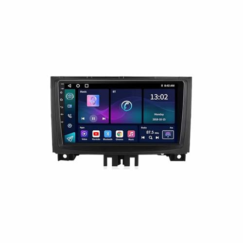 Gps-Navigering Carplay Bilradio Stereo för Mercedes Benz Sprinter Volkswagen Crafter 2006 Pekskärm Med Carplay Wifi Bluetooth Mirror Link, Fm, Rattkontroll, 4 Kärna 1G+16G