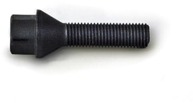 H&R Bullone ruota conica M12x1.50 - Lunghezza 43mm - Nero