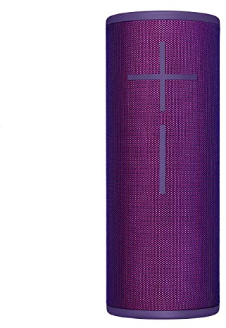 Ultimate Ears Logitech MEGABOOM 3 Enceinte Bluetooth portable sans fil (Son puissant + Basse Thundering, Bluetooth, Bouton Magique, Étanche, Batterie 20 heures) – Violet ultraviolet
