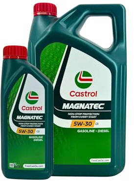Motorenöl 5W-30 Magnatec Stop Start C3 [6 L] von Castrol (SET159A5C6L) Öl Schmierung Motorenöl