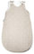 Ehrenkind® Baby Sommerschlafsack Rund | Bio-Baumwolle | Sommer Schlafsack Gr. 74/80 Taupe mit weißen Sternen | Schlafsack Baby Schlafsack Kinder