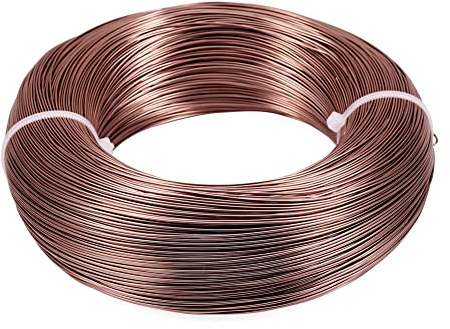 Cheriswelry 984 fot aluminiumtråd, 20 Gauge, böjbar metallhantverkstråd för smyckestillverkning, dockor, skelett, gör-det-själv-hantverk, kamel