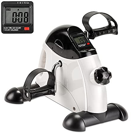 Senior Träningspedaler, Mini Motionscykel, Fällbar motionscykel, Statisk motionscykel, Hem Träningsutrustning, Pedal Exerciser för Äldre, Pedalier för äldre, Pedalier för äldre