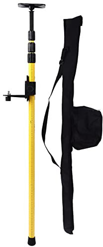 2.8 Meter Telescoping Pole Telescoping Laser Level Support Pole for Lasers Level of Rotary and Line Lasers