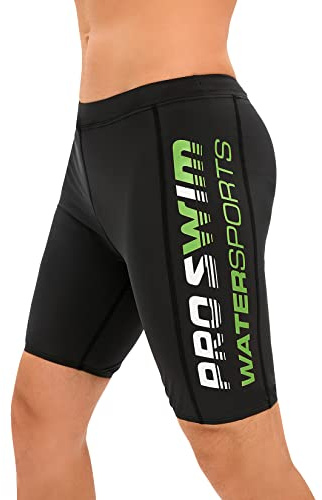 Veranobreeze Traje de baño para Hombre Jammer Natación Competición Pantalones Endurance Long Racing Training Traje de baño