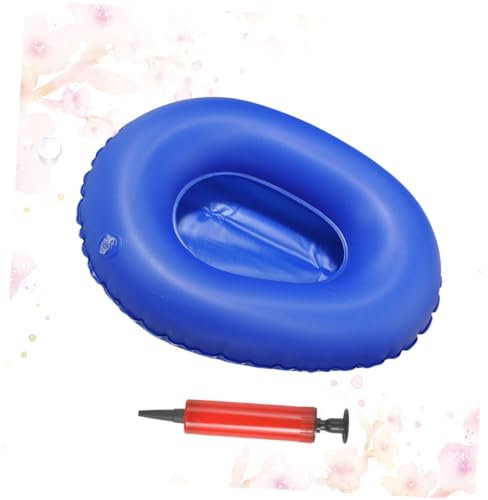 MAGICLULU Bassin De Lit Portable Et Hygiénique Pour Personnes Âgées Et Patients Facile à Nettoyer Utiliser Avec Pompe Manuelle