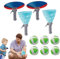 Jeu Pop And Catch pour enfants, jouet de ramassage de balles - Jeu de capture de balles 2 en 1 imperméable | Jeu avec balle collante dans la piscine pour 2 personnes, jeu avec la balle