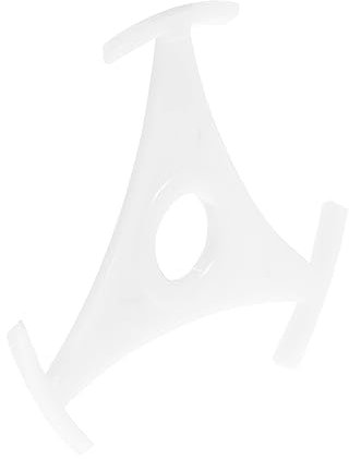 Vaguelly 45 Adaptateur D'enregistrement Adaptateur pour Disque Vinyle Adaptateur Disque Tours Accessoires De Tourne-Disque Adaptateur De Platine Enregistrer Plastique Blanche